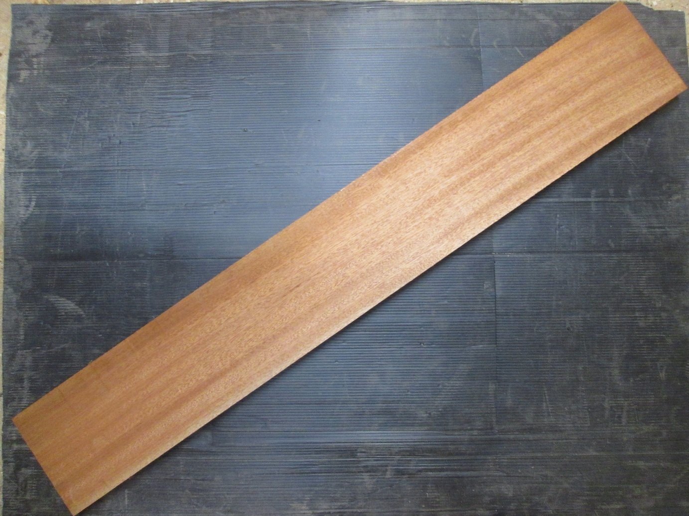 Hals Kantel Blank Mahagoni 52 mm Tonholz ca 70-80 x 8-10 x 5 cm Bohle Planke 
